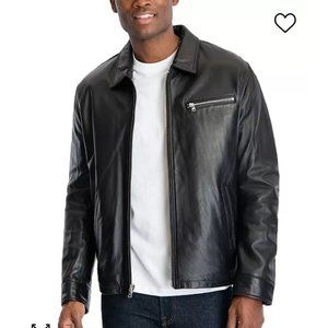 Michale kors men's leather jacket